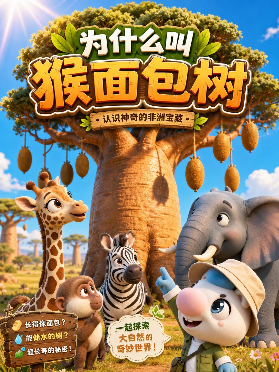非洲猴面包树科普视频封面