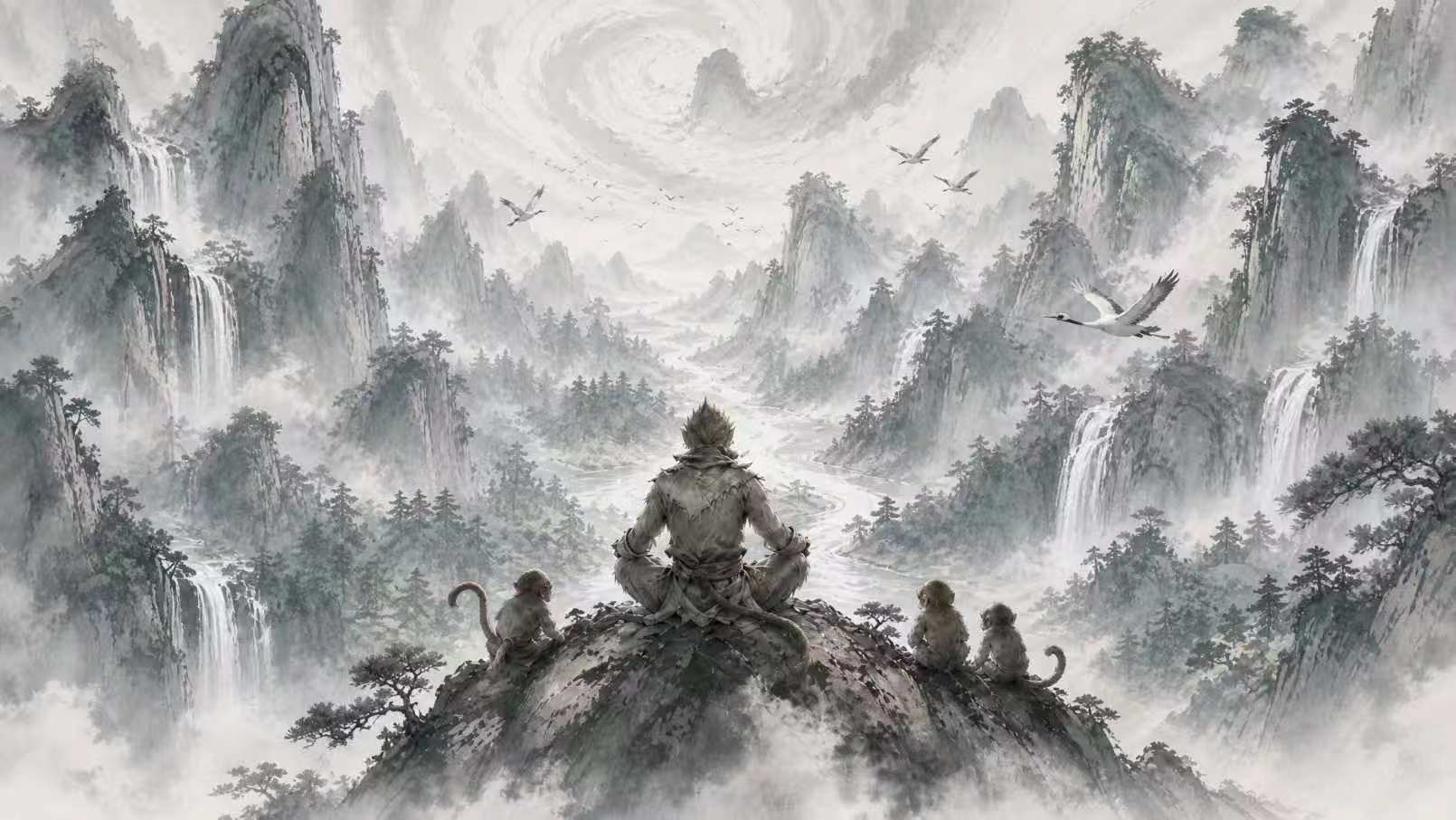 猴王山水概念图 01